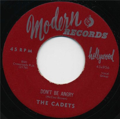 The Cadets - Don't Be Angry / I Cry download mp3 flac