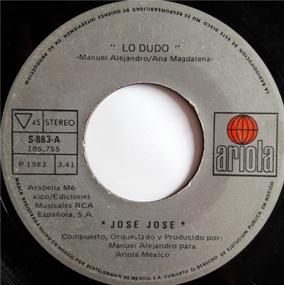 José José - Lo Dudo / Lagrimas download mp3 flac