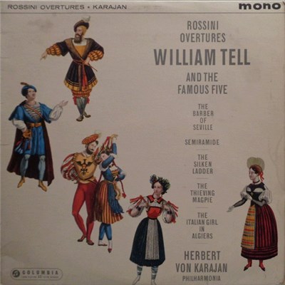 Rossini, Herbert von Karajan, Philharmonia - Overtures download mp3 flac