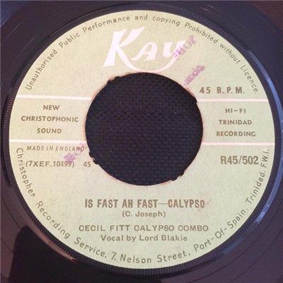 Cecil Fitt, Lord Blakie, Fitz Vaughan Bryan Orchestra - Is Fast Ah Fast / Six Ten (Road March) download mp3 flac
