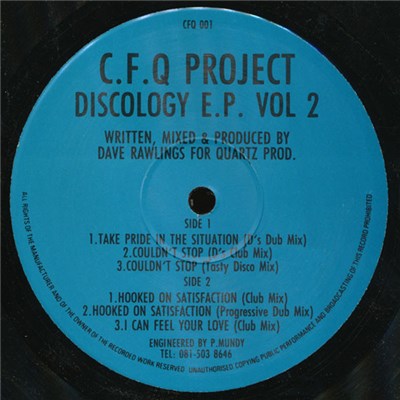 C.F.Q Project - Discology E.P. Vol 2 download mp3 flac