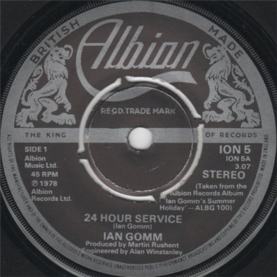 Ian Gomm - 24 Hour Service / Black And White download mp3 flac