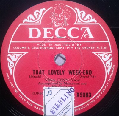 Vera Lynn - Starlight Serenade / That Lovely Week-End download mp3 flac