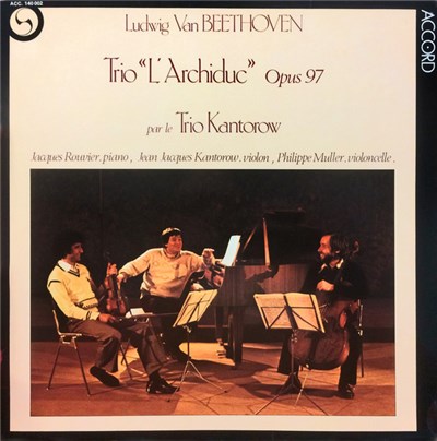 Trio Kantorow, Beethoven - Trio L'Archiduc Opus 97 download mp3 flac