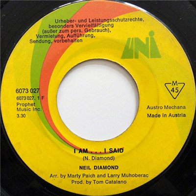 Neil Diamond - I Am ... I Said download mp3 flac