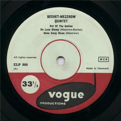The Mezzrow-Bechet Quintet - Bechet-Mezzrow Quintet download mp3 flac