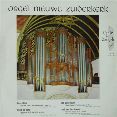 Various - Orgel Nieuwe Zuiderkerk download mp3 flac