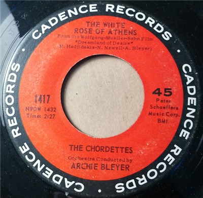 The Chordettes - The White Rose Of Athens download mp3 flac