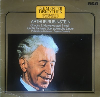 Artur Rubinstein, The Philadelphia Orchestra, Eugene Ormandy : Chopin - 2. Klavierkonzert F Moll / Große Fantasie Über Polnische Lieder download mp3 flac