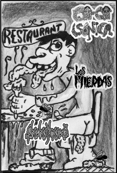 Cacasonica / Los Mierdas / Chochos Y Moscas - Cassette 3 Way download mp3 flac