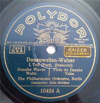 The Philharmonic Orchestra, Berlin, Alois Melichar - Donauwellen download mp3 flac