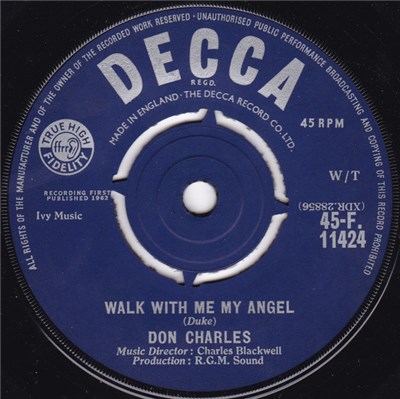 Don Charles - Walk With Me My Angel download mp3 flac
