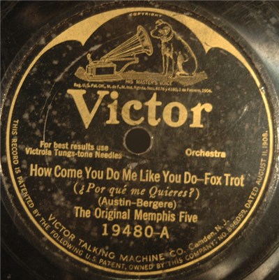 The Original Memphis Five - How Come You Do Me Like You Do / Meanest Blues download mp3 flac