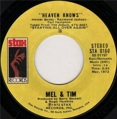 Mel And Tim - Heaven Knows / Don't Mess With My Money, My Honey Or My Woman download mp3 flac
