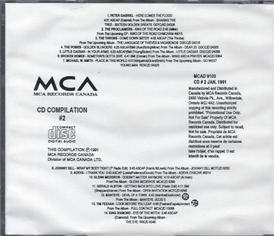 Various - MCA Records Canada - CD Compilation #1 download mp3 flac