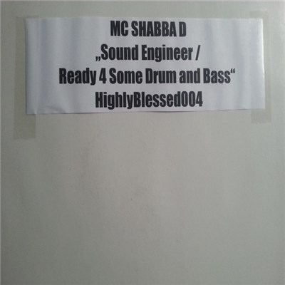 MC Shabba D - Music Louder / Ready 4 Some Drum N' Bass download mp3 flac