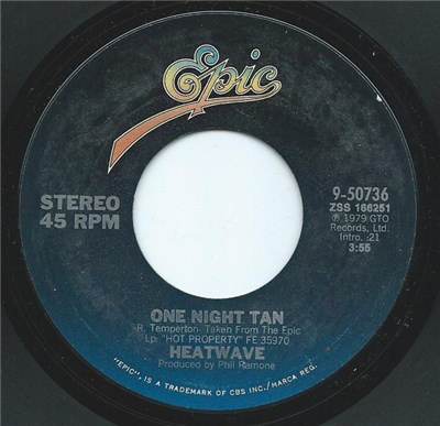 Heatwave - One Night Tan / Disco download mp3 flac