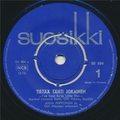 Anja Piipponen - Tietää Tähti Jokainen download mp3 flac
