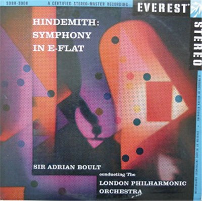 Hindemith : Sir Adrian Boult Conducting The The London Philharmonic Orchestra - Symphony In E-Flat download mp3 flac