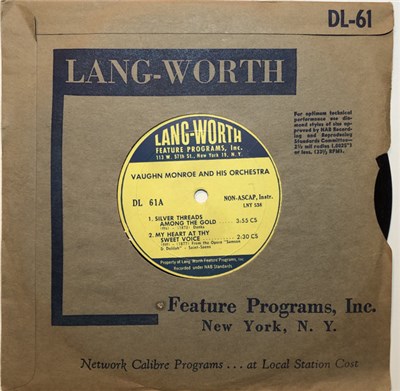 Vaughn Monroe And His Orchestra - Untitled download mp3 flac
