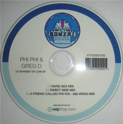 Phi Phi & Greg D - Le Odyssey Of Love EP download mp3 flac