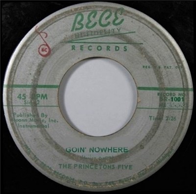 The Princetons Five - Goin' Nowhere / I've Been Waiting download mp3 flac