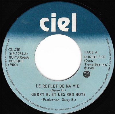 Gerry B. Et Les Red Hots - Le Reflet De Ma Vie download mp3 flac