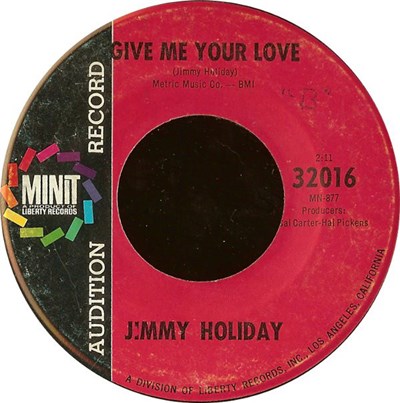 Jimmy Holiday - Give Me Your Love / Everybody Needs Help download mp3 flac