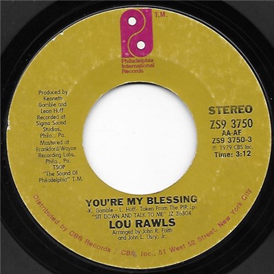 Lou Rawls - You're My Blessing download mp3 flac