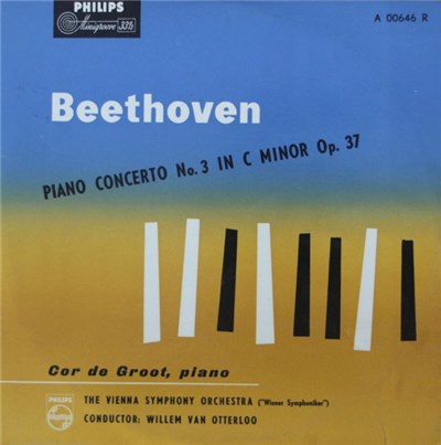 Beethoven, Cor De Groot, The Vienna Symphony Orchestra, Willem Van Otterloo - Piano Concerto No. 3 In C Minor Op. 37 download mp3 flac