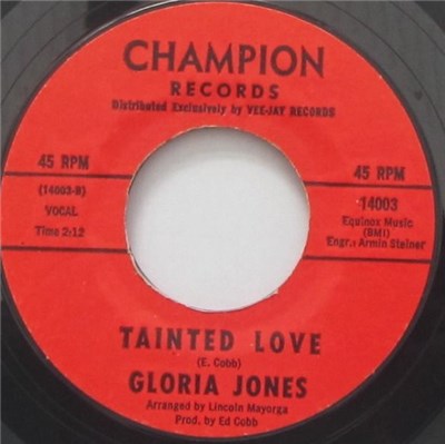Gloria Jones - My Bad Boy's Comin' Home / Tainted Love download mp3 flac