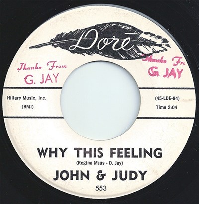 John & Judy - Tell Me / Why This Feeling download mp3 flac