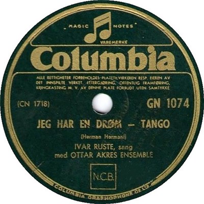 Ivar Ruste Med Ottar Akres Ensemble - Jeg Har En Drøm / Hjem Til Norge download mp3 flac