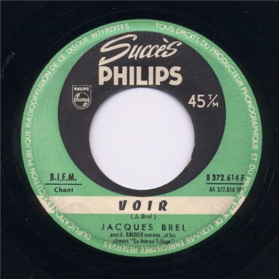 Jacques Brel - Voir / L'aventure download mp3 flac