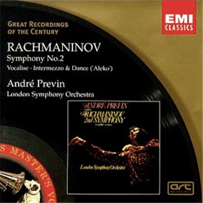 Rachmaninov, Previn, London Symphony Orchestra - Symphony No.2 / Vocalise • Intermezzo & Dance ('Aleko') download mp3 flac