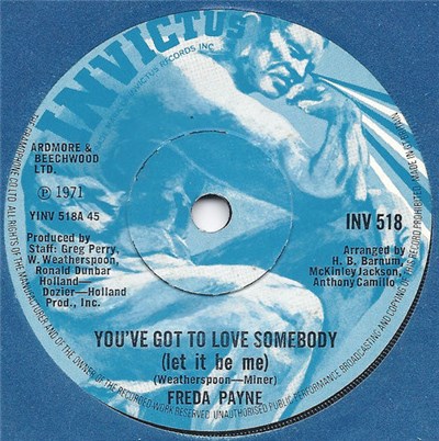 Freda Payne - You've Got To Love Somebody download mp3 flac