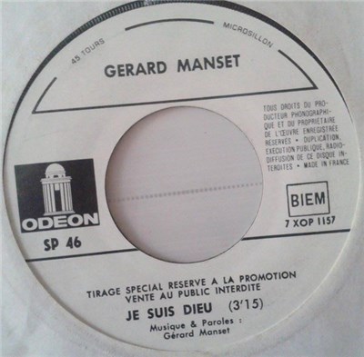 Gérard Manset - Je Suis Dieu download mp3 flac