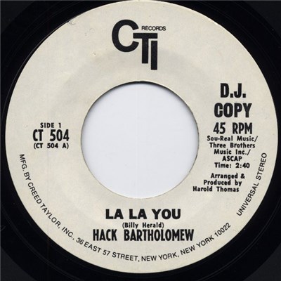 Hack Bartholomew - La La You download mp3 flac