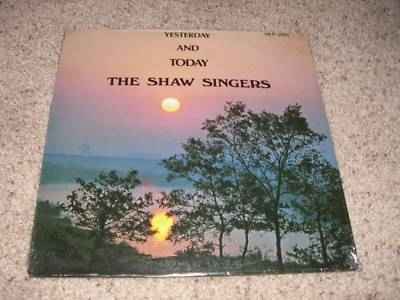 The Shaw Singers - Yesterday and Today download mp3 flac