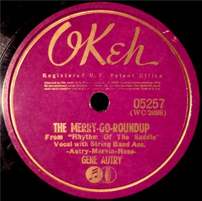 Gene Autry - The Merry-Go-Roundup / I'm Beginning To Care download mp3 flac