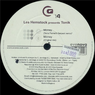 Les Hemstock Presents Tonik - Money download mp3 flac