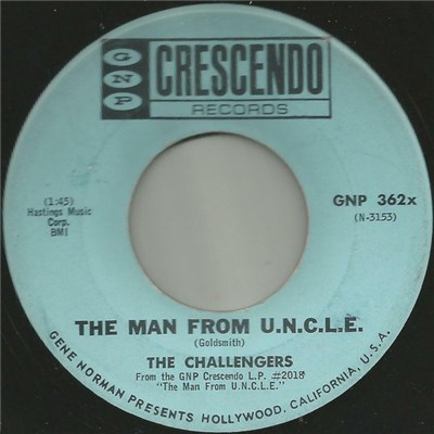 The Challengers - The Man From U.N.C.L.E. / The Streets Of London download mp3 flac