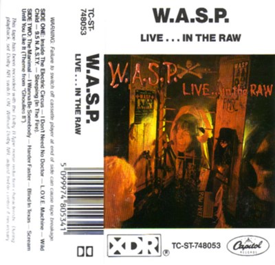 W.A.S.P. - Live... In The Raw download mp3 flac