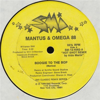 Mantus & Omega 88 - Boogie To The Bop download mp3 flac