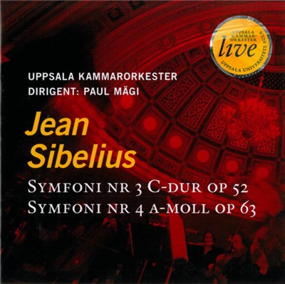 Jean Sibelius, Uppsala Kammarorkester, Paul Mägi - Symfoni Nr 3 C-dur Op. 52 / Symfoni Nr 4 A-moll Op. 63 download mp3 flac