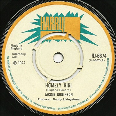 Jackie Robinson - Homely Girl download mp3 flac