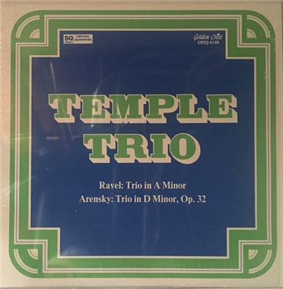 Temple University Trio, Maurice Ravel, Anton Stepanovich Arensky - Temple Trio download mp3 flac