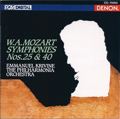 W.A. Mozart, Emmanuel Krivine, The Philharmonia Orchestra - W.A. Mozart Symphonies Nos. 25 & 40 download mp3 flac