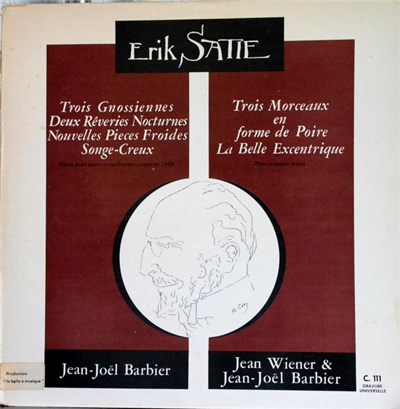 Erik Satie / Jean Joël Barbier & Jean Wiener - Erik Satie Volume 2 download mp3 flac
