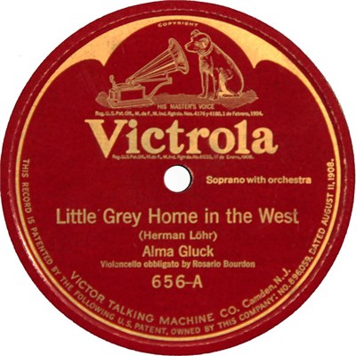Alma Gluck / Alma Gluck With Orpheus Quartet - Little Grey Home In The West / A Perfect Day download mp3 flac